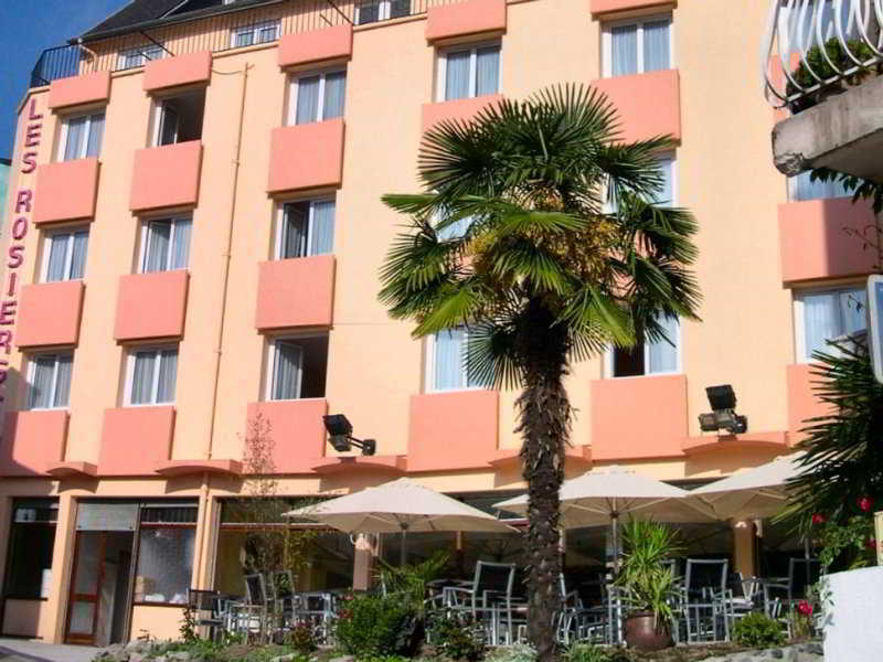 Hotel Des Rosiers Lourdes Bagian luar foto